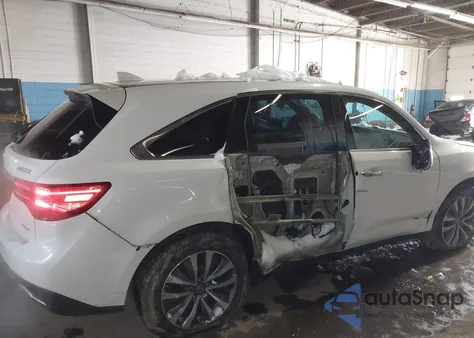 2016 Acura Mdx Technology Acurawatch Plus Packages/Technology Package z USA, uszkodzony, nr VIN 5FRYD4H48GB062925